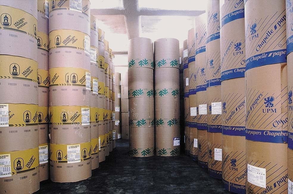 物流部門 倉庫内観